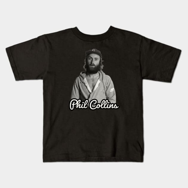 Phil Collins / 1951 Kids T-Shirt by Nakscil